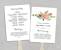 Wedding Fan Programs Templates Free