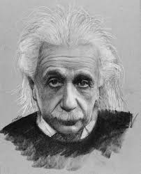 I drew my physicist Charcoal