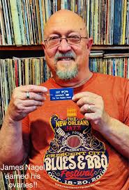 Honoring James Nagel for his support of Women in Blues in Texas