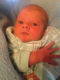 Stephanie and Alex Marshall, a son