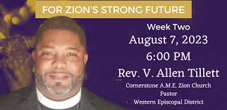 Aug 7: Rev. V. Allen Tillett