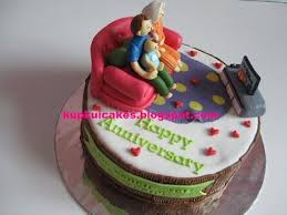 Kupkui Cakes Happy 3rd Anniversary Cake Kue