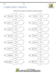 2 times table
