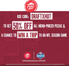 Pinned April 26th 50 Off Pizzas At Pizzahut Via Promo Code Draftxhut Thecouponsapp Pizza Hut Pizza Hut Coupon Shopping Coupons