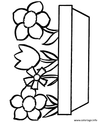 coloriage facile de fleur printemps la reine des glaces