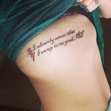 I Solemnly Swear That I Am Up To No Good Love My New Tattoo Tattoos New Tattoos Tattoo Quotes