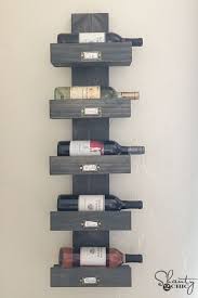 My kitchen has a narrow upper cabinet with cubbies that look like they would fit wine bottles. 16 Diy Wine Rack Ideas Homemade Wine Rack Ideas