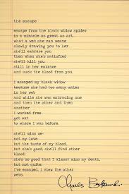 The Escape Charles Bukowski