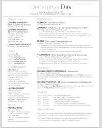 Github Deedy Deedy Resume A One Page Two Asymmetric Column Resume Template In Xetex That Caters To An Undergraduate Computer Science Student