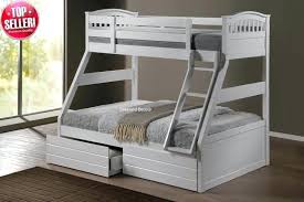 Luxury White Wooden Bunk Beds With Storage Pictures Elegant White Wooden Bunk Beds With Storage Or White Wooden Triple Bunk Beds 53 Solid Wood Bunk Beds With S