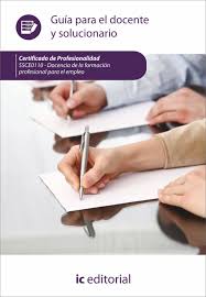 La norma establece como características del empleo decente: Docencia De La Formacion Profesional Para El Empleo Guia Para El Docente Y Solucionarios Innovacion Y Cualificacion Amazon De Bucher