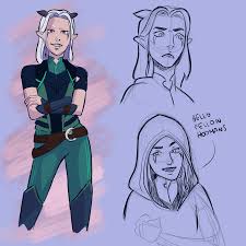 ART ] Warm up fanart of Rayla by me : r/TheDragonPrince