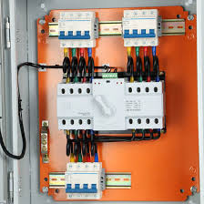 In single phase supply (230v in uk, eu and 120v & 240v in the us & canada), there are two (one is line (aka phase, hot or live) and the other one is neutral) incoming cables from the utility poles to the kwh energy meter and then directly. China 63a Mcb Type Ats Panel Automatic Transfer Switch Changeover To Intelligent Diesel Generator China Circuit Breaker Grid Power