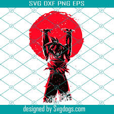 Download Goku Svg Goku Png Dragon Ball Svg Dragon Ball Z Svg Super Saiyan Svg Svgdogs