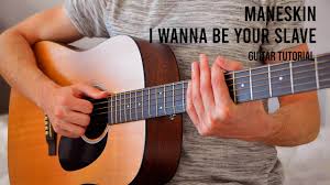 Поделитесь аккордами и табами песни i wanna be your slave с друзьями Maneskin I Wanna Be Your Slave Easy Guitar Tutorial With Chords Lyrics Youtube