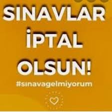 Ortaokul ve lise sınavları ertelendi mi, iptal mi olacak?. Sinavlar Iptal Olsun On Twitter Ertelemedegiliptalistiyoruz Ertelemedegiliptalistiyoruz Sorumlusukimolacak Https Twitter Com Mematibs06 Status 1364191934319886344 S 09