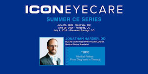 ICON Eyecare for 2 HRs of COPE Accredited CE