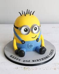 Birthday Cake For Kids Boys Cartoon Minion Cake Minion Birthday Cake Birthday Cake Kids Boy Birthday Cake