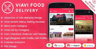 Viavi Food Delivery Android App Food Delivery Food Delivery App Android Apps