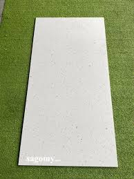 Gạch 60x120 Cm Vân Đá Mài Terrazzo Trắng Xám