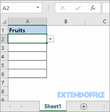 Bagaimana Cara Menambahkan Warna Ke Daftar Drop Down Di Excel