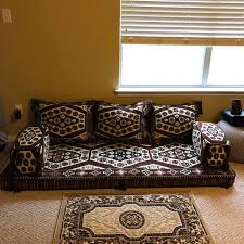 Bohemian Furniturefrench Mattress Sofaarabic Style Majlis Etsy Floor Couch Floor Seating Sofa Set