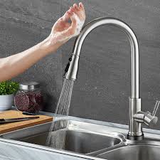 Ratings · affordable · best of 2021 · reviews Modern Touch Sensor Kitchen Faucet Stainless Steel Kitchen Tap With Touch Switch Tap