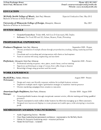 Minimum of 7 years of experience in the entertainment industry working in show development and operation of live shows. Music Production Resume Sample Resumesdesign Sample Resume Templates Resume Resume Template Examples