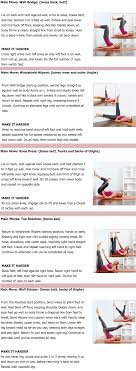 Wall Workout Try This Before Legs Up Wall Yoga Pose Quick And Efficient With Images Wall Workout Wall Yoga Thigh Exercises