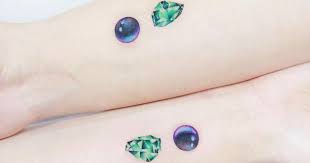 Another reason why many people choose the crystal tattoos is that the particular stone matches with the birth of their month. Birthstone Tattoos Are The New Tattoo Trend That S About To Blow Up Gem Tattoo Crystal Tattoo Tiny Tattoos