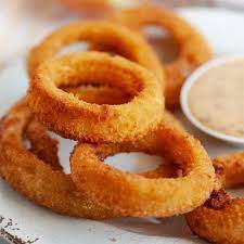 Shake and gently stir about halfway through cooking. Air Fryer Frozen Onion Rings Cooked In 10 Minutes Or Less