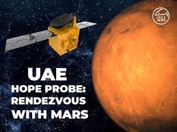 The hope probe is officially 100 million km (60 million miles) into its journey to the red planet, mohammed bin rashid al the hope probe is expected to arrive at mars in february 2021. Uae S Hope Probe Now On Its Science Orbit Around Mars Science Gulf News