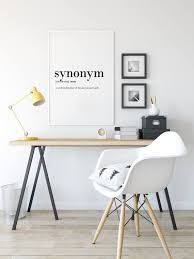 Synonym Definition Funny Office Wall Art Office Decor Synonym Word Art Funny Definition Printab Home Office Design Dorm Room Wall Art Home Office Decor