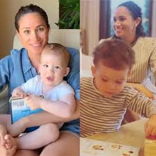 In the adorable video, archie sits on his mom's lap as she tries to read him the book. Meghan Markle S Friend Shares New Photos Of The Duchess And Archie In 2021 Prince Harry And Megan Royal Family England Archie