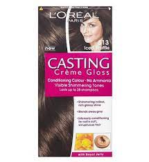 Loreal paris hair excellence creme hair color black 72ml+100g express shipping. Loreal Paris Casting Creme Gloss 5 13 Iced 24 Advantage Card Points At Last A Conditioning Colour Without Am Loreal Casting Creme Gloss Mocha Color Hair Creme