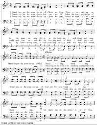 Standing On The Promises Church Songs Southern Gospel Music Gospel Song Lyrics