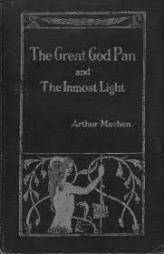 Arthur Machen The Great God Pan 1894 Greatful Book Art Chalkboard Quote Art
