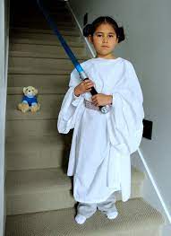 18 Last Minute Halloween Costume Ideas For Kids Princess Leia Costume Leia Costume Star Wars Princess Leia Costume