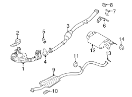 Exhaust Manifold For 2012 Subaru Impreza Subaru Parts Store
