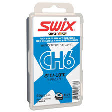 ch6 swix hydrocarbon ski snowboard wax ch06x 6 60g