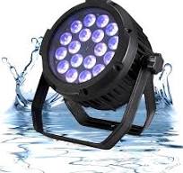 Amazon.com: BECEN Par LED impermeable – 18 x 18 W RGBWA UV 6 ...