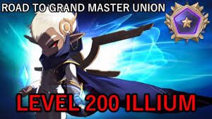Repeat Level 200 Illium Maplestory Road To Grand Master