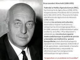 Política agraria, seguridad alimentaria y liderazgo.