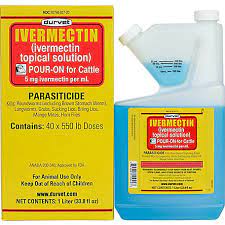 Durvet Ivermectin Pour On Cattle Wormer 1 L At Tractor Supply Co