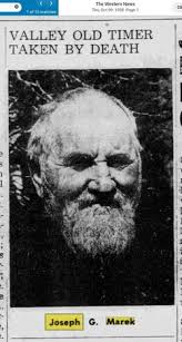 Joseph G. Marek (1875-1958)