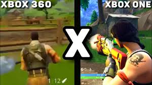 Fortnite Xbox 360 Vs Xbox One Youtube
