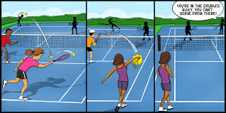 Whether you're a beginner or an experienced player, i'm sure the tips in this post are going to be a huge boon to your doubles game. What S The Call Serving From The Doubles Alley