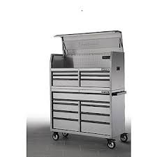 Over 38,500 products in stock. Craftsman Craftsman 53 15 Drawer Top Chest And Rolling Cabinet Stainless Steel Tools Tool Storage Tool Chest Combos