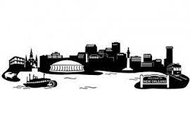 Always Changing New Orleans Skyline City Skyline Silhouette Skyline Tattoo