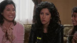 Jake and rosa had the same cliffhanger: The Best Rosa Diaz Gifs From Brooklyn Nine Nine Popsugar Entertainment